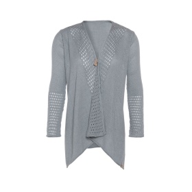 April Knitted Cardigan Light Grey - 36/38