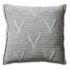aran cushion light grey 50x50