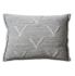 aran cushion light grey 60x40