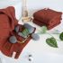bath towel ivy stone green 90x180