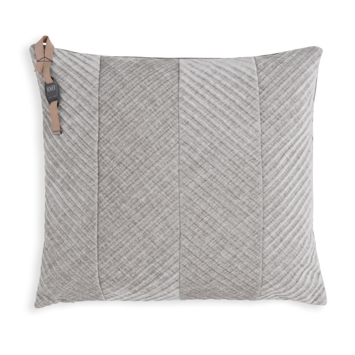 knit factory kf149012011 beau kussen licht grijs 50x50 1