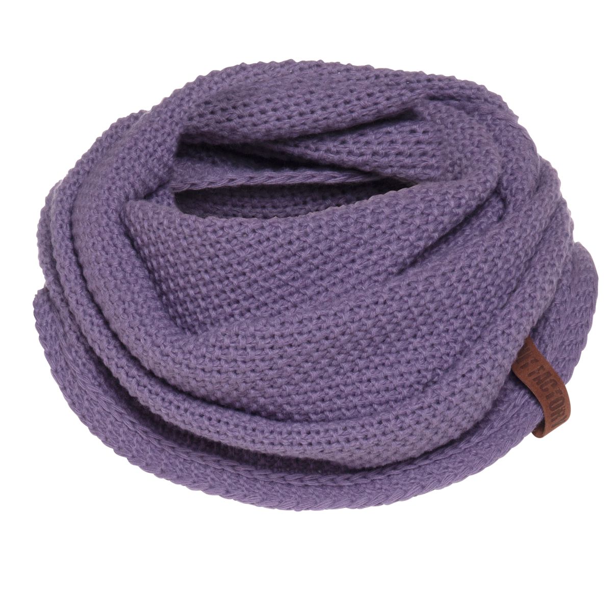 knit factory kf120066043 coco omslagdoek violet 1