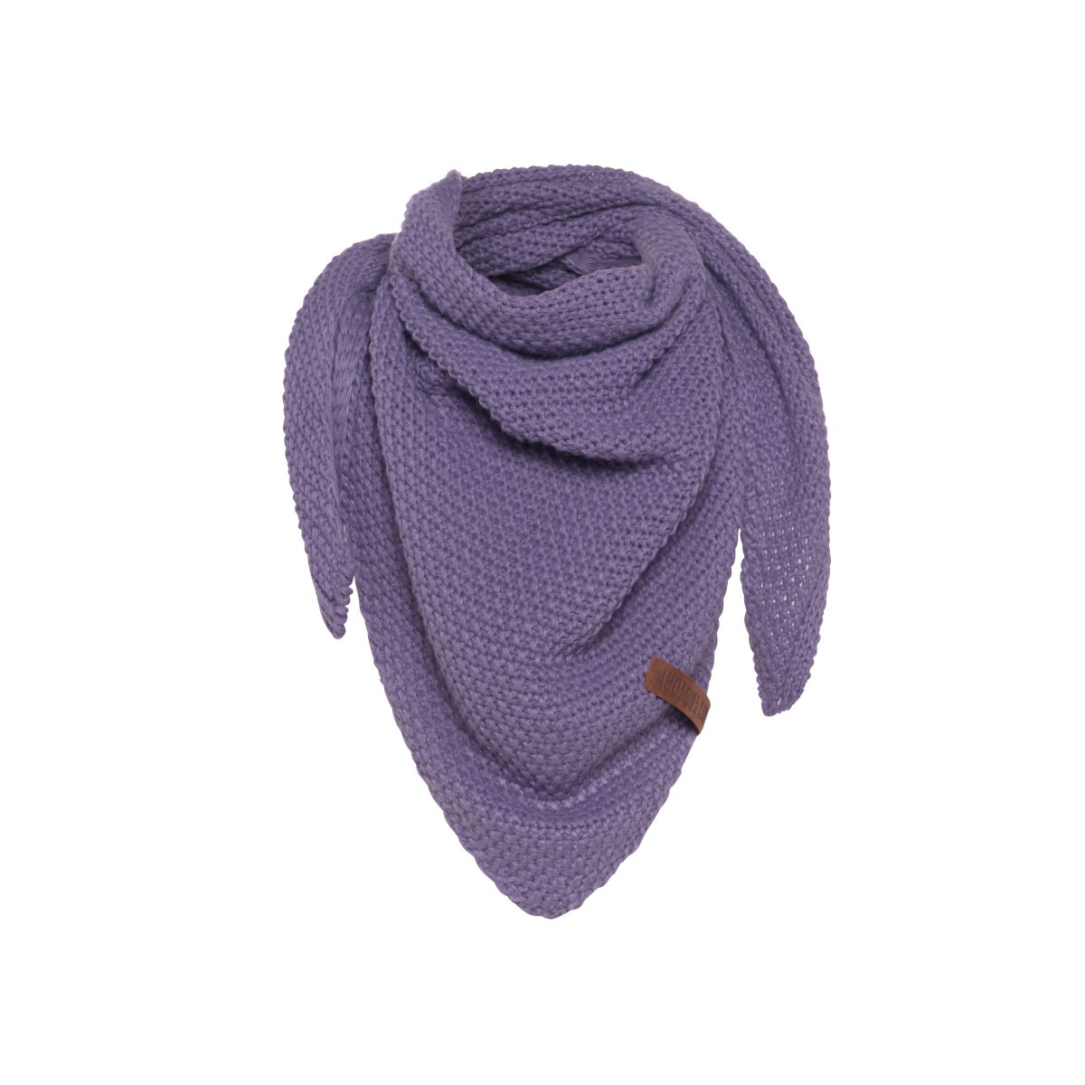 knit factory kf120059043 coco omslagdoek junior violet 1