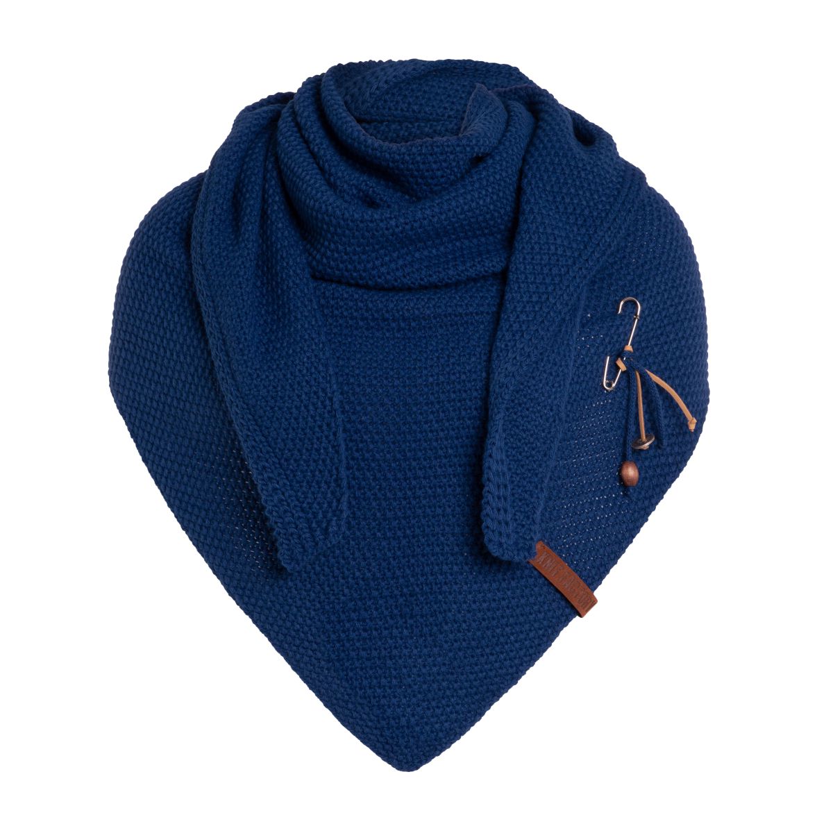 coco triangle scarf kings blue