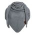 coco triangle scarf med grey