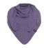 coco triangle scarf violet