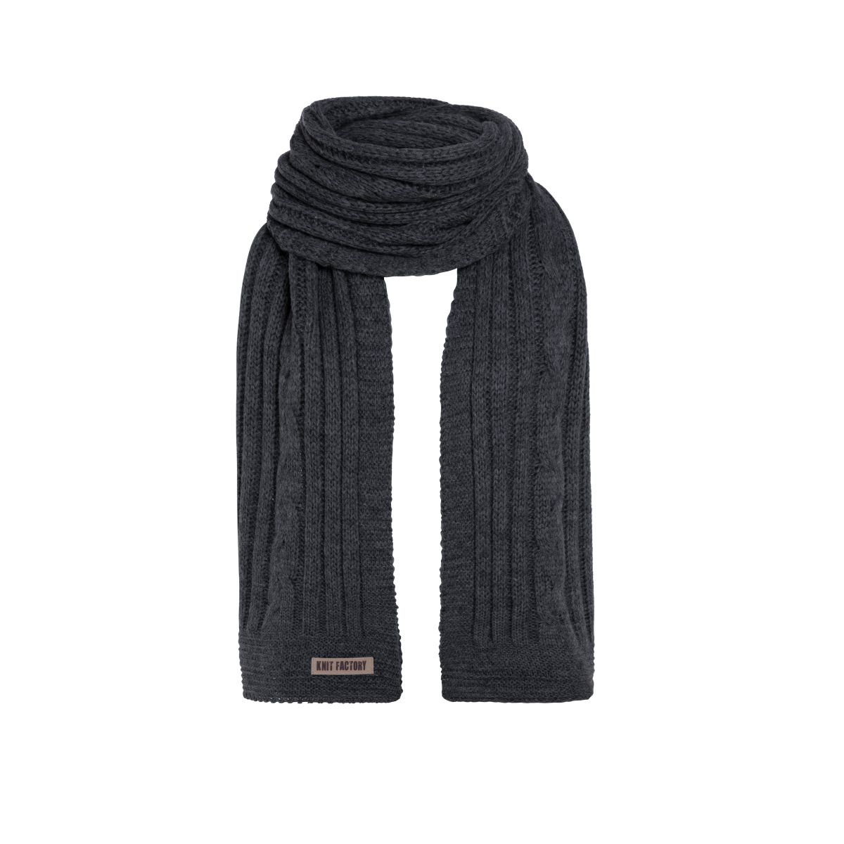 elin scarf anthracite