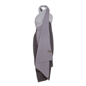 Fay Pareo - XL Scarf - Beach cloth Anthracite/Grey