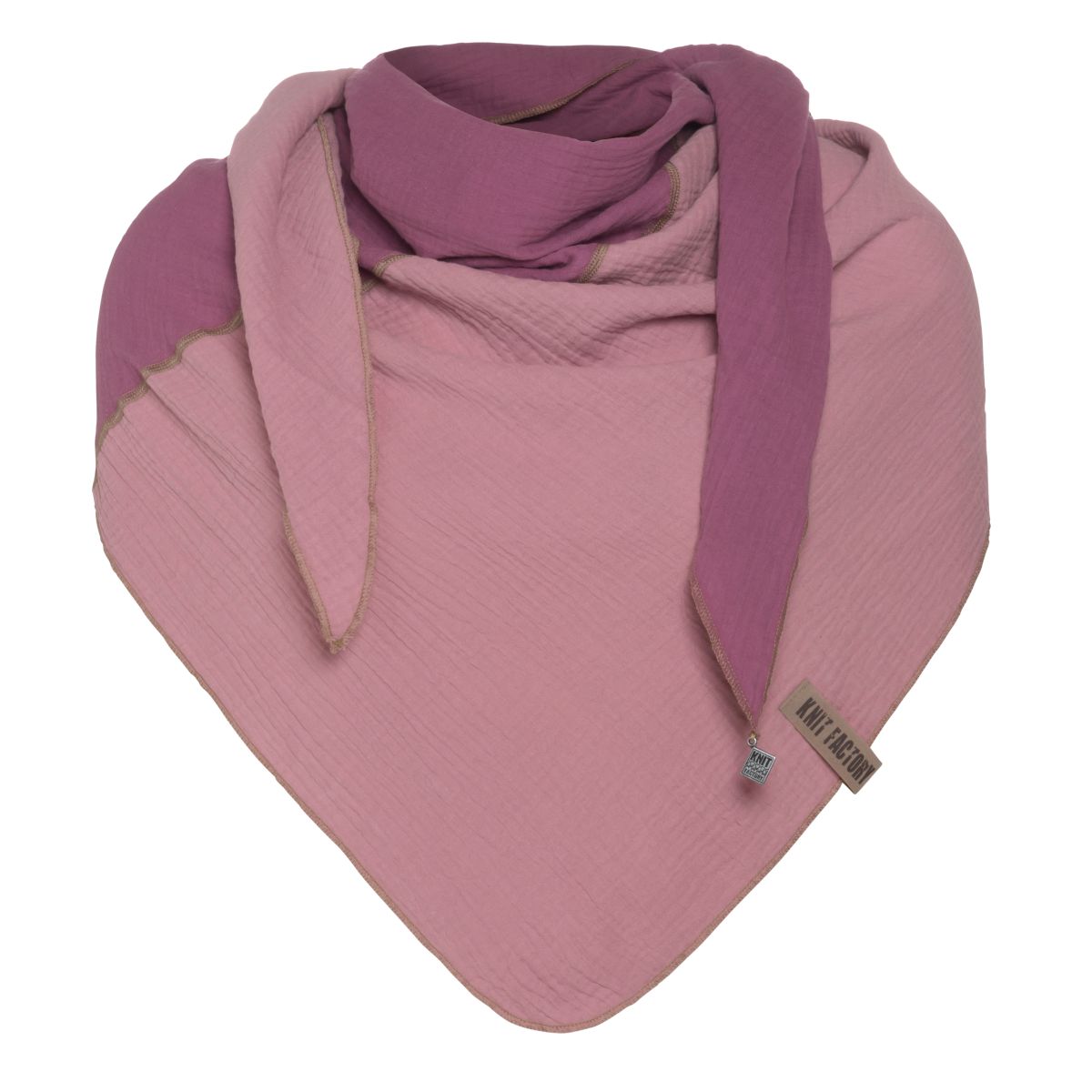 fay triangle scarf violetlilac