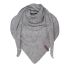 gina triangle scarf light grey
