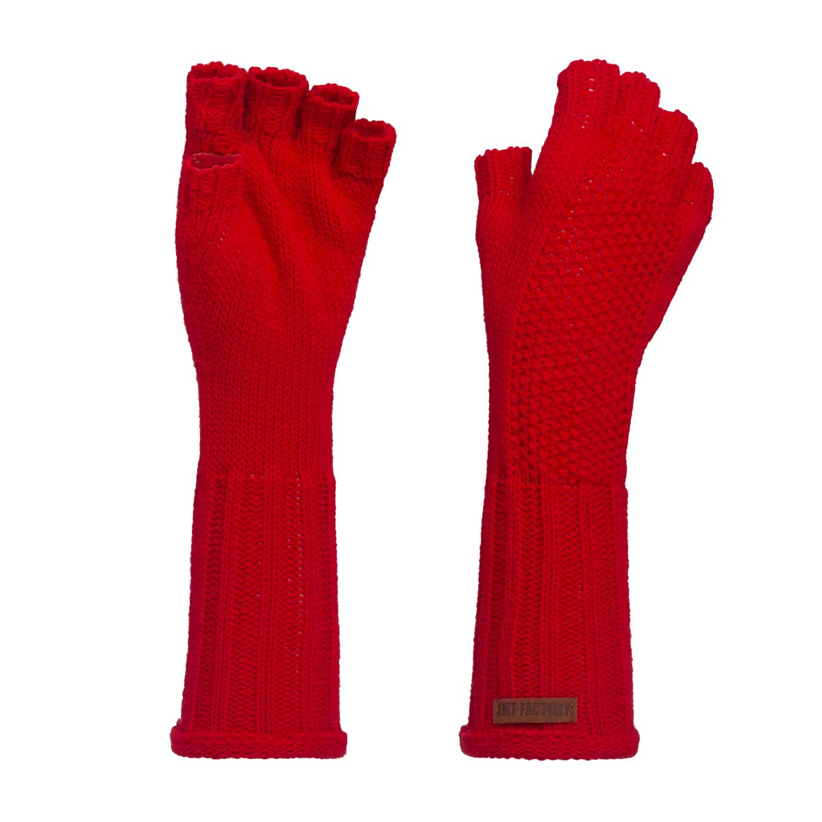 ika handschoenen bright red