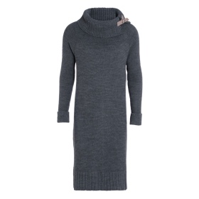 Jamie Knitted Dress Anthracite - 36/38