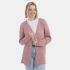 jasmin short knitted cardigan old pink 4042