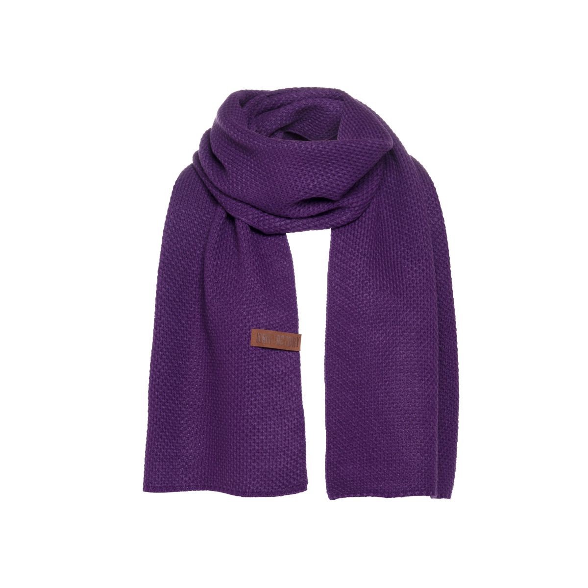 knit factory kf123065123 jazz sjaal purple 1