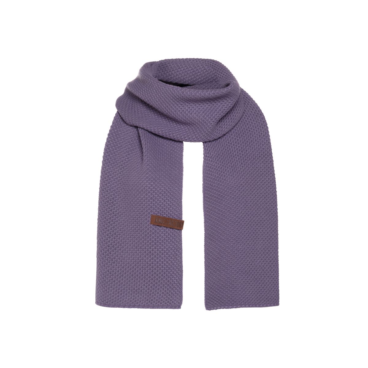 knit factory kf123065043 jazz sjaal violet 1