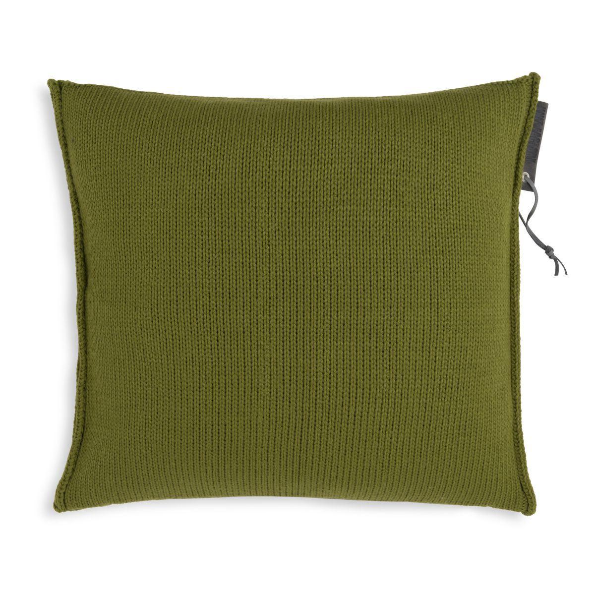 knit factory 1431215 joly kussen 50x50 mosgroen 2