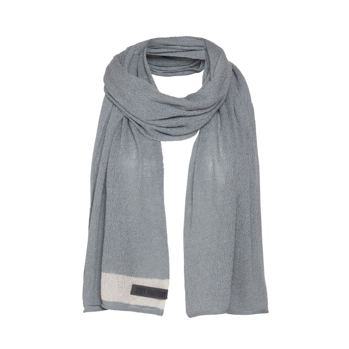 june scarf light grey