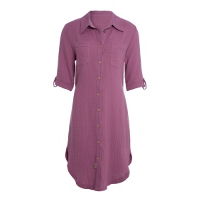 Kim Shirt Dress Violet - XL