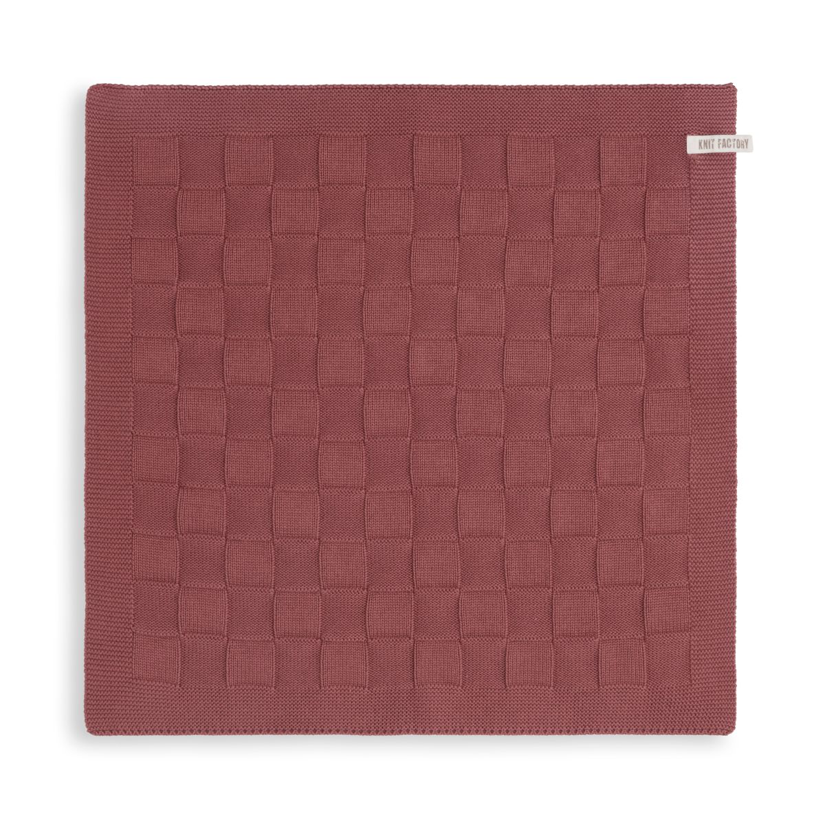 kitchen towel uni stone red