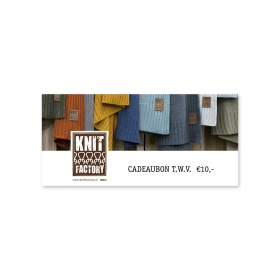 Knit Factory Cadeaubon €10,-