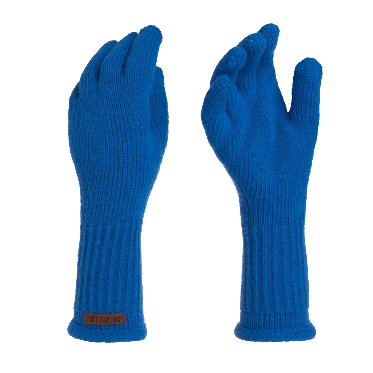 lana gloves cobalt
