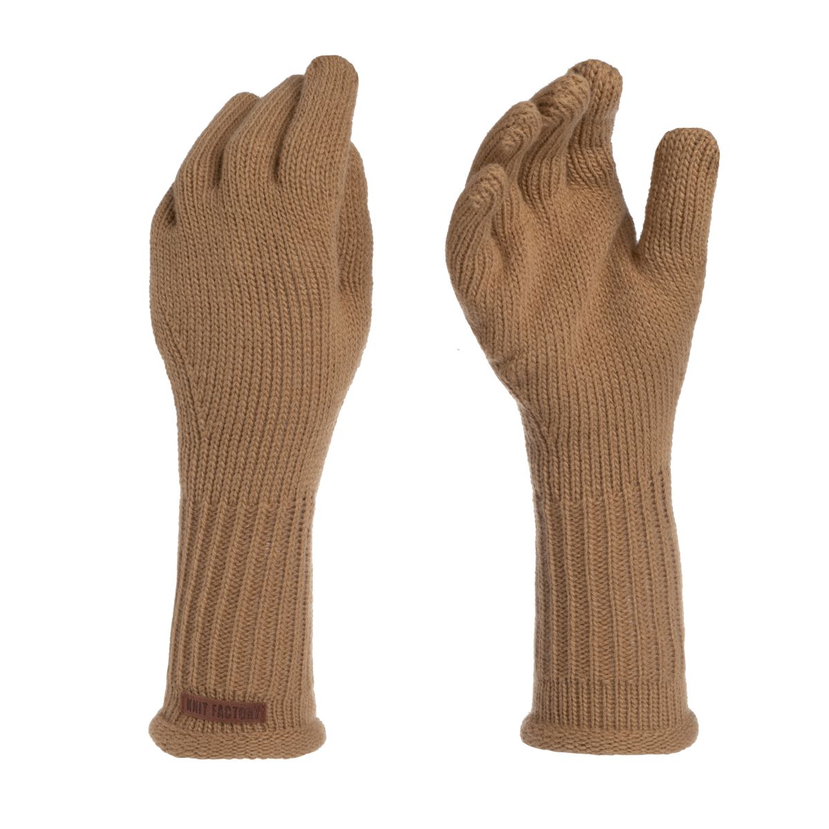 lana gloves new camel