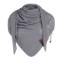 lola triangle scarf dark grey