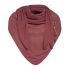 lola triangle scarf stone red