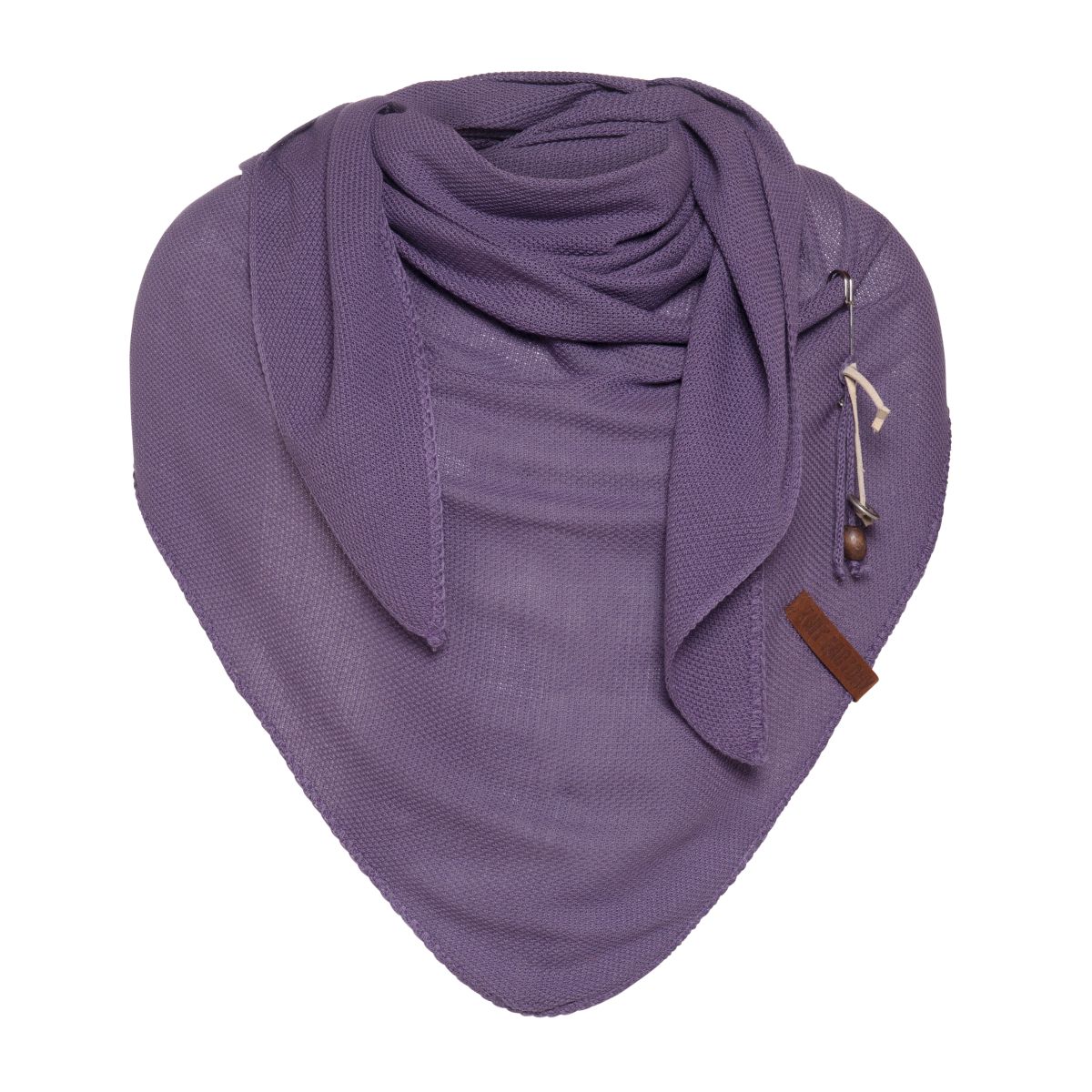 lola triangle scarf violet