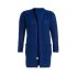 luna knitted cardigan kings blue 4042 with side pockets