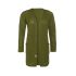 luna knitted cardigan moss green 3638 with side pockets