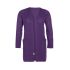 luna knitted cardigan purple 3638 with side pockets
