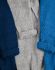 luna long knitted cardigan light grey 4042