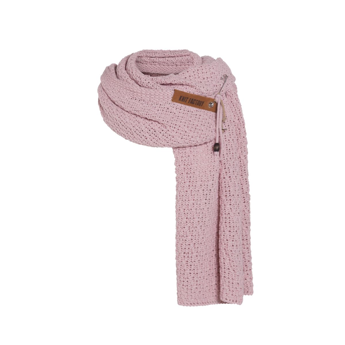 luna scarf pink