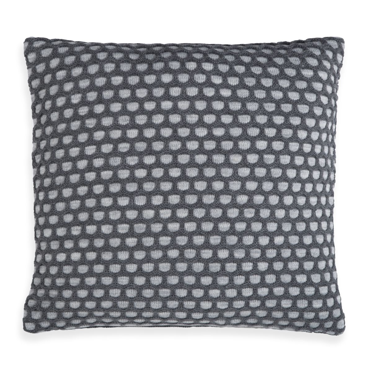 mila cushion light greyanthracite 50x50