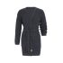 robin knitted cardigan anthracite 3638 with side pockets