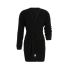 robin knitted cardigan black 4042 with side pockets