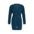 robin knitted cardigan petrol 3638 with side pockets