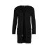 ruby knitted cardigan black 3638 with side pockets