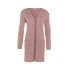 ruby knitted cardigan old pink 3638 with side pockets