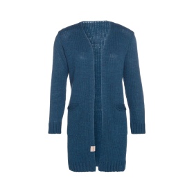 Ruby Knitted Cardigan Petrol - 36/38 - With side pockets