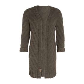 Sally Knitted Cardigan Cappuccino - 40/42