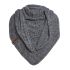 sally triangle scarf anthracitelight grey