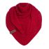 sally triangle scarf bright red