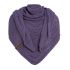 sally triangle scarf violet