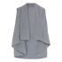 senna knitted gilet light grey