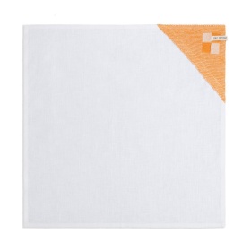 Tea-towel Block Ecru/Orange